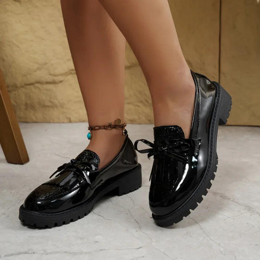 Mary Jane Flat Shoes - Zekira
