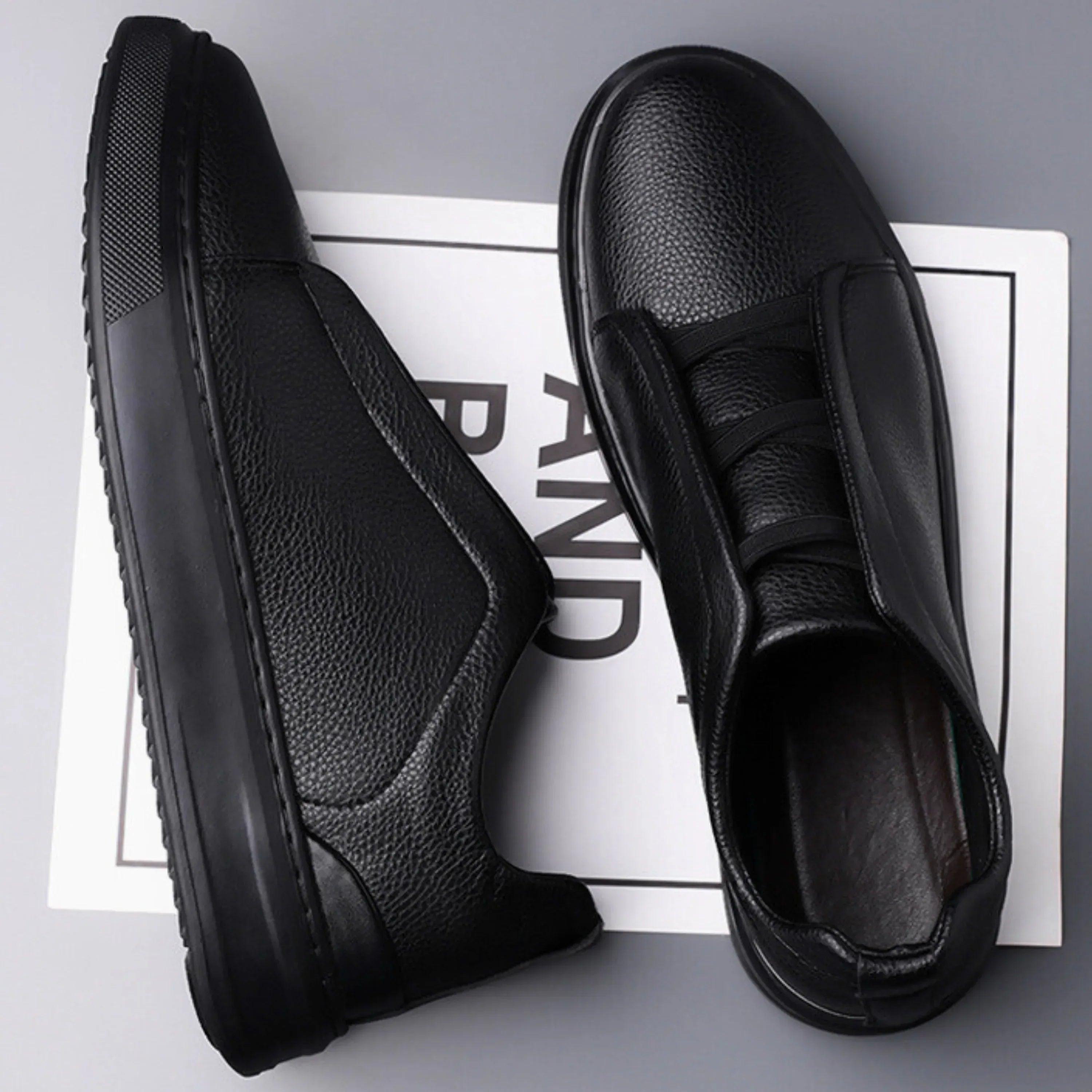 Hudson Leather Sneakers - Zekira