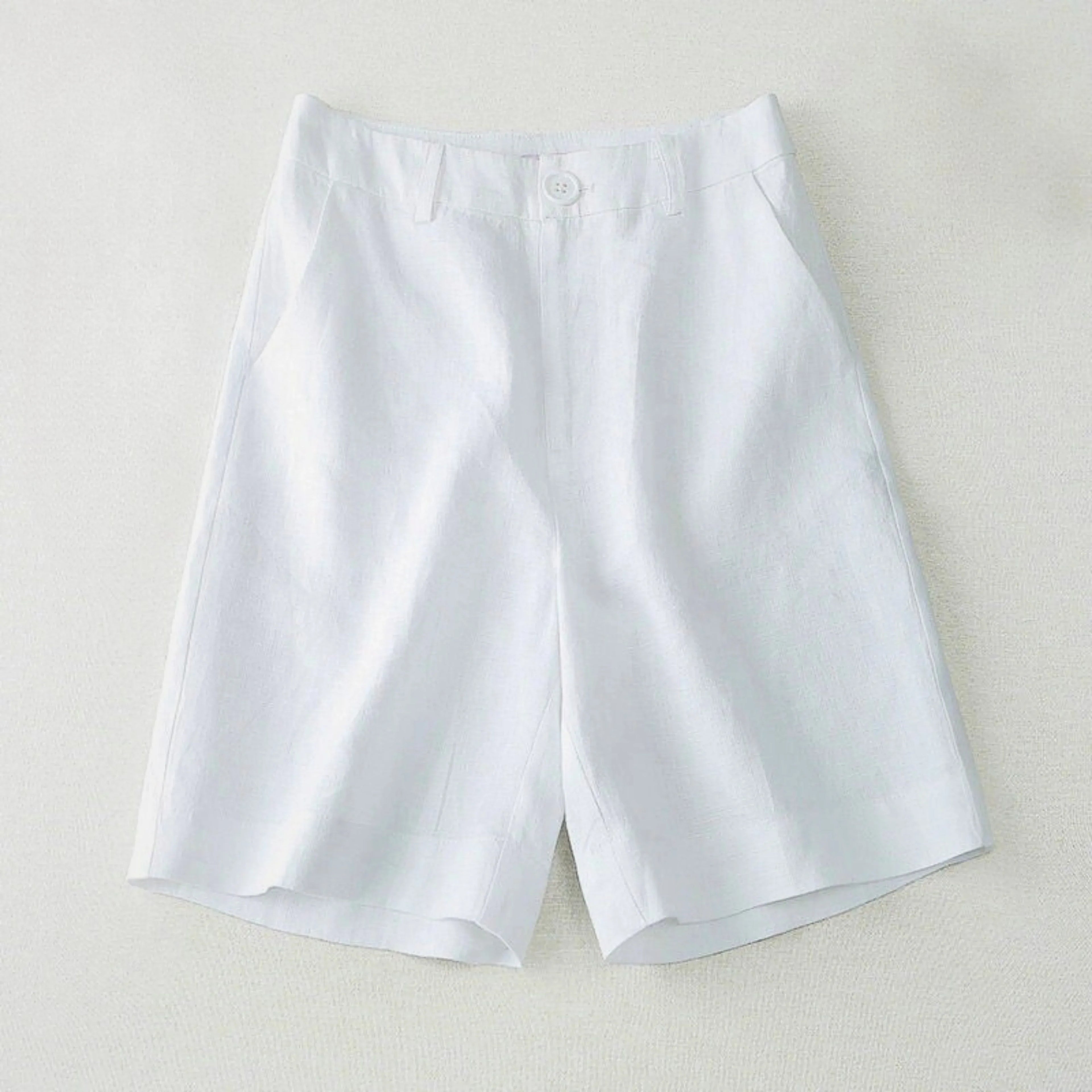 Serene Classic Fit Linen Short - Zekira