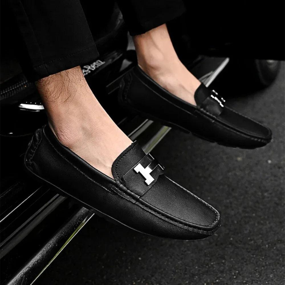 Parker Leather Loafers - Zekira