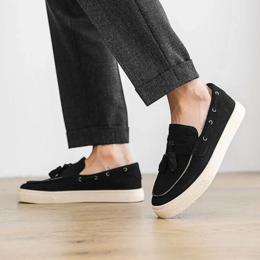 Easton Suede Loafers - Zekira