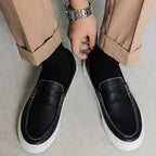 Milo Leather Loafers - Zekira