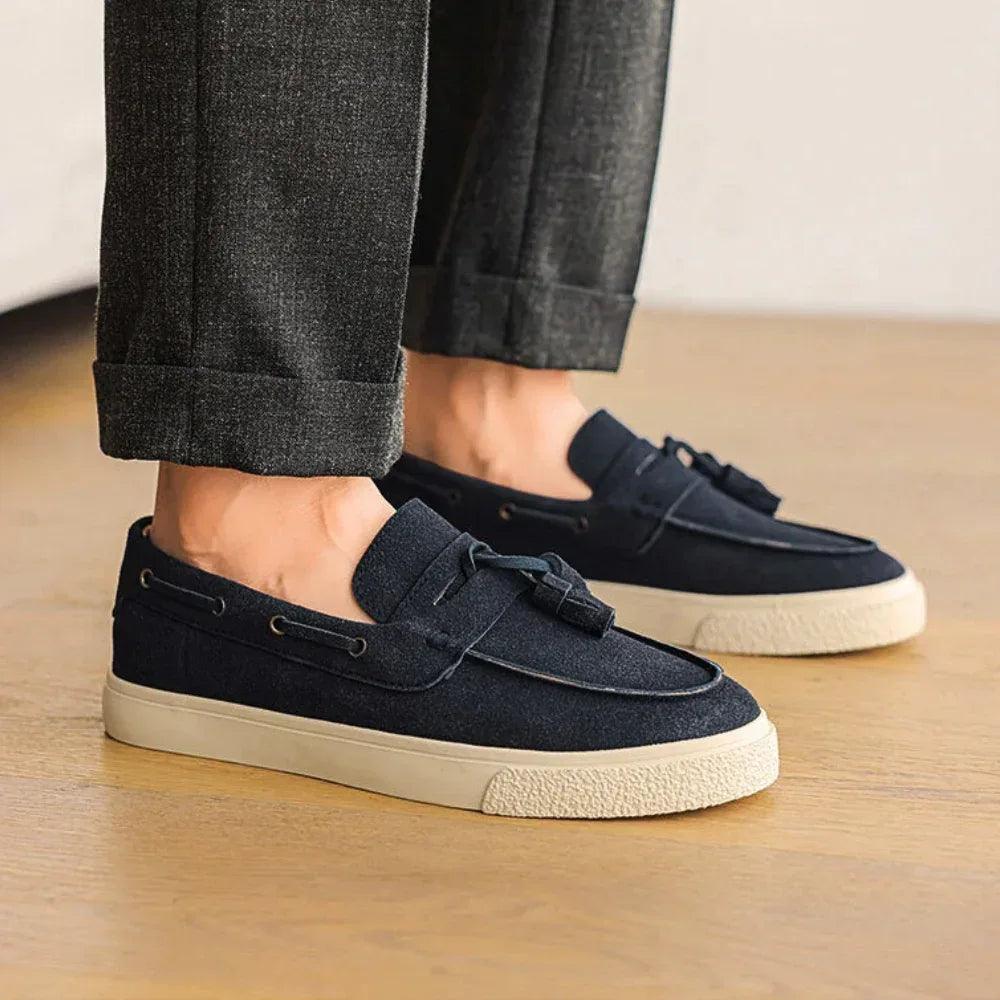 Easton Suede Loafers - Zekira