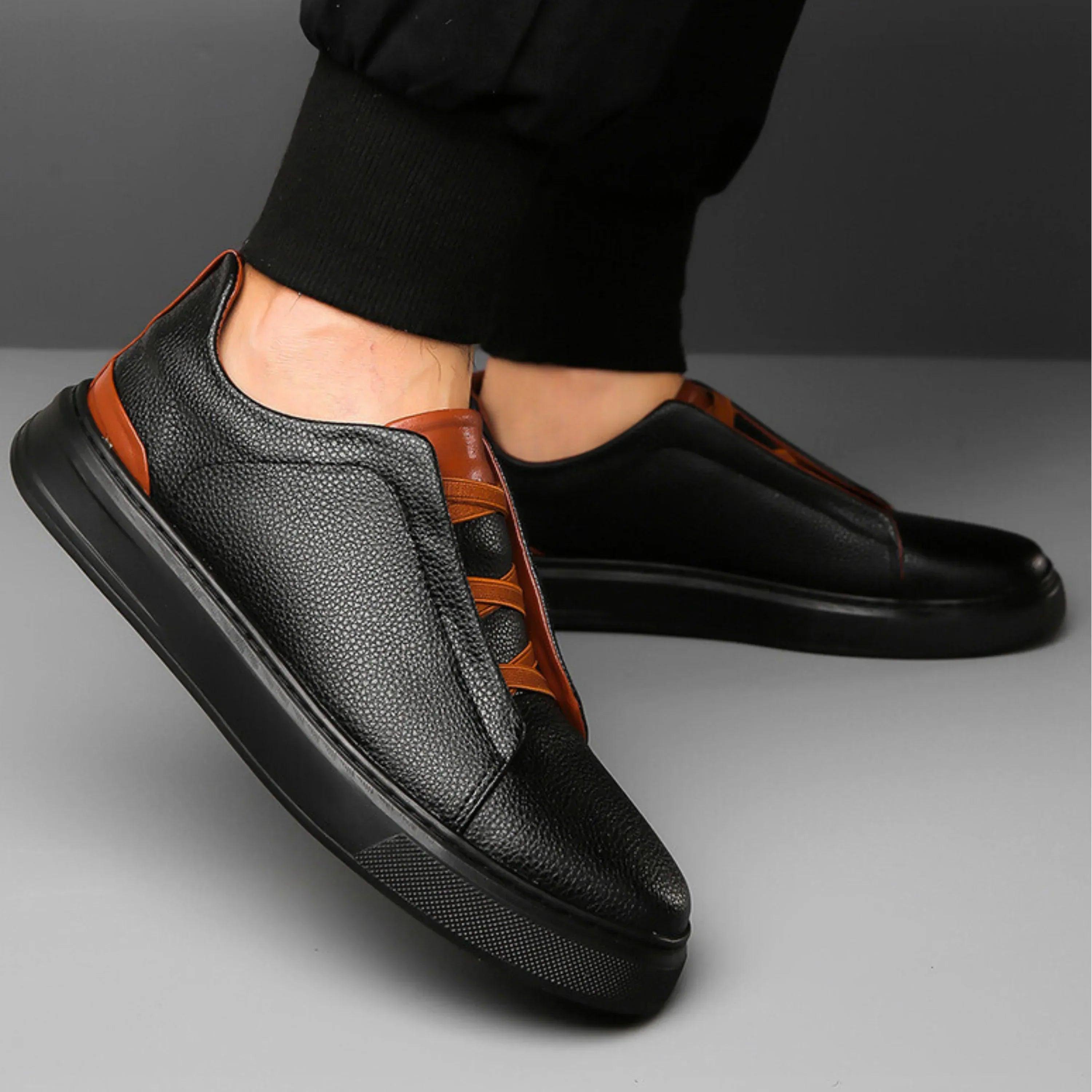 Hudson Leather Sneakers - Zekira