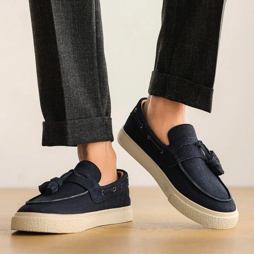 Easton Suede Loafers - Zekira