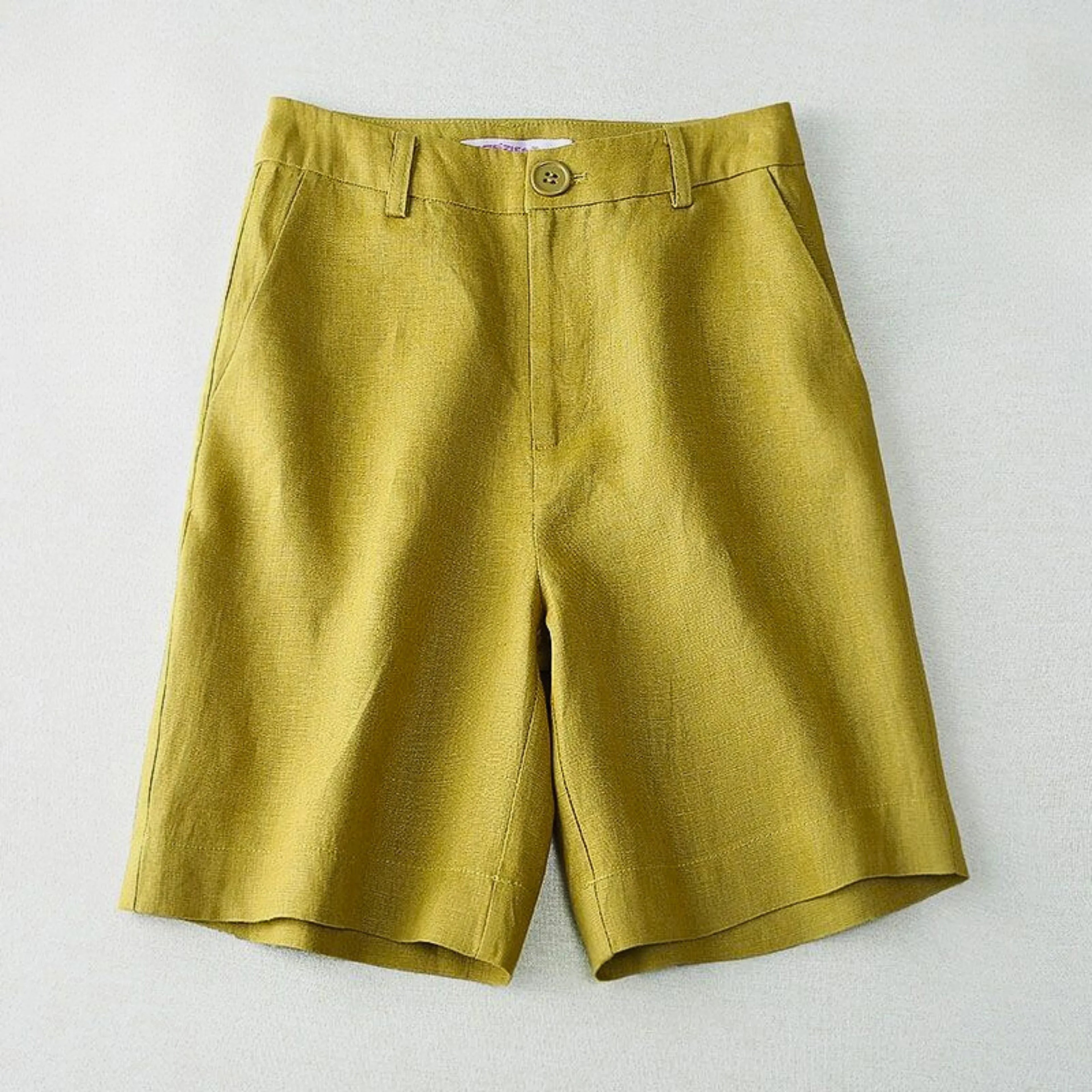Serene Classic Fit Linen Short - Zekira