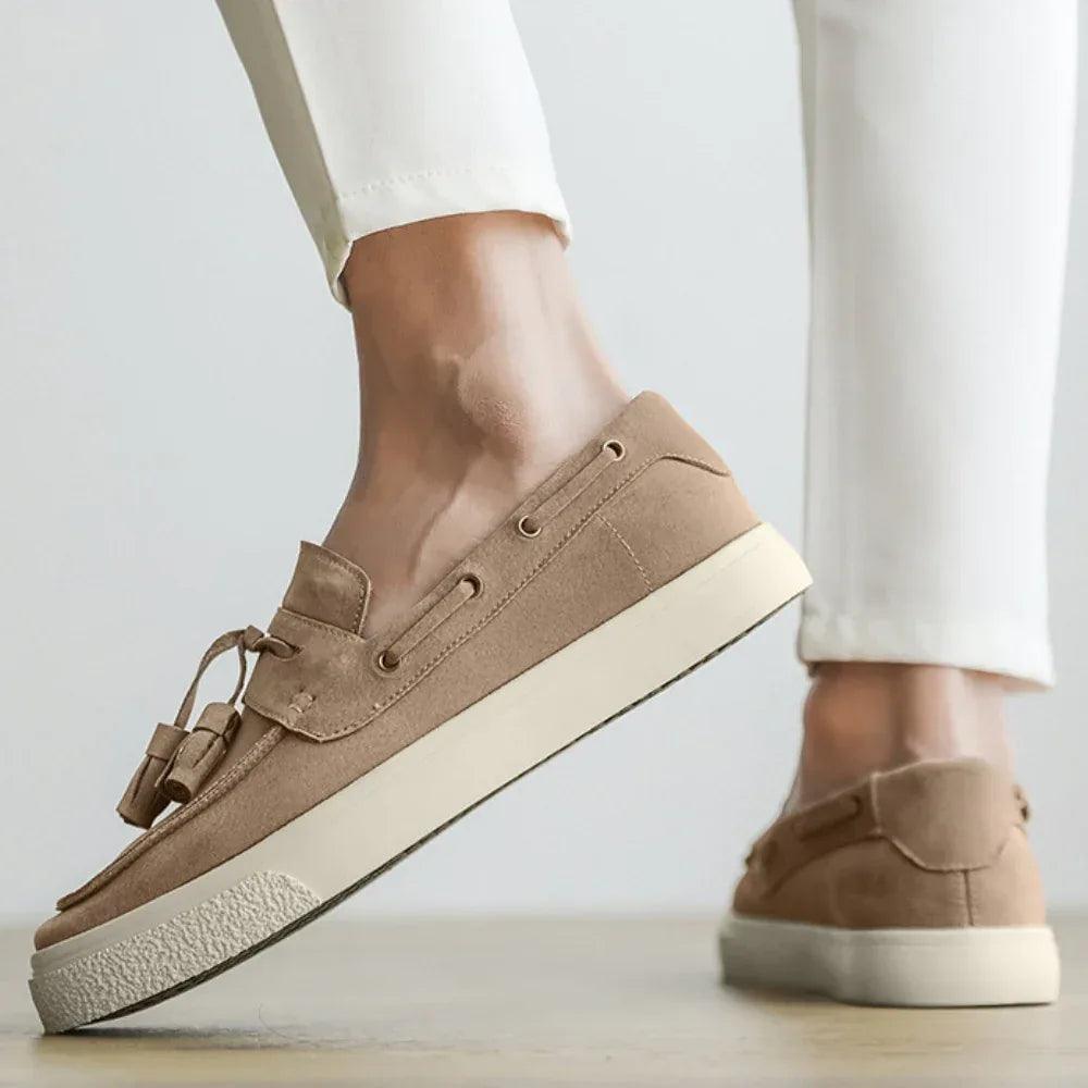Easton Suede Loafers - Zekira