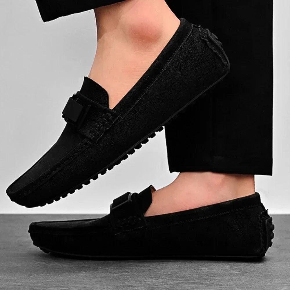 Gael Leather Loafers - Zekira