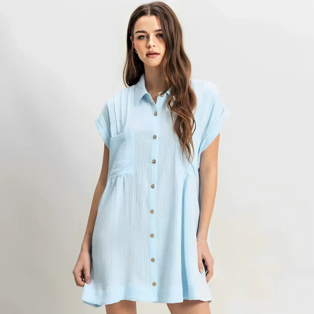 Luna Short Cotton Dress - Zekira