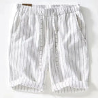 Striped Linen Short - Zekira