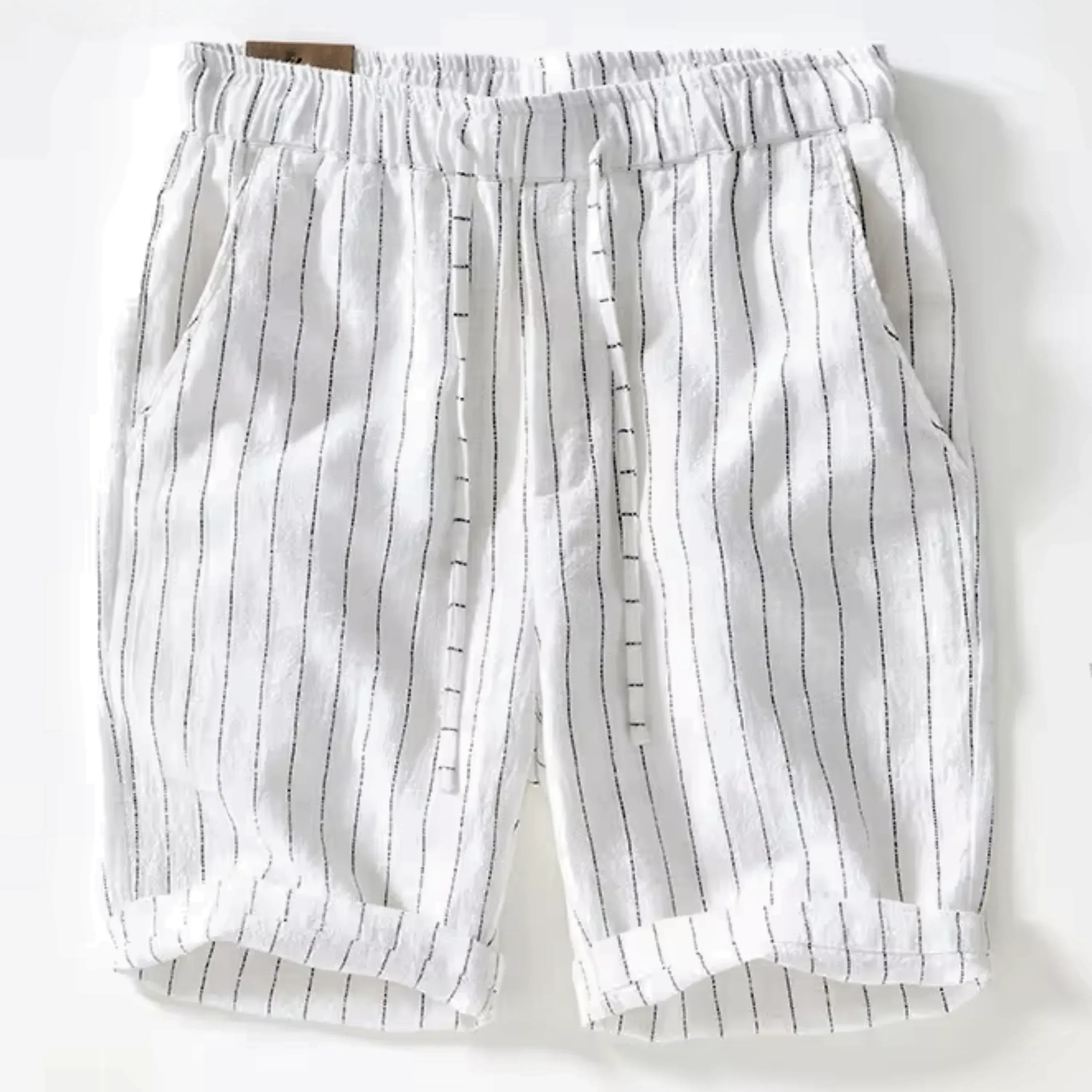 Striped Linen Short - Zekira