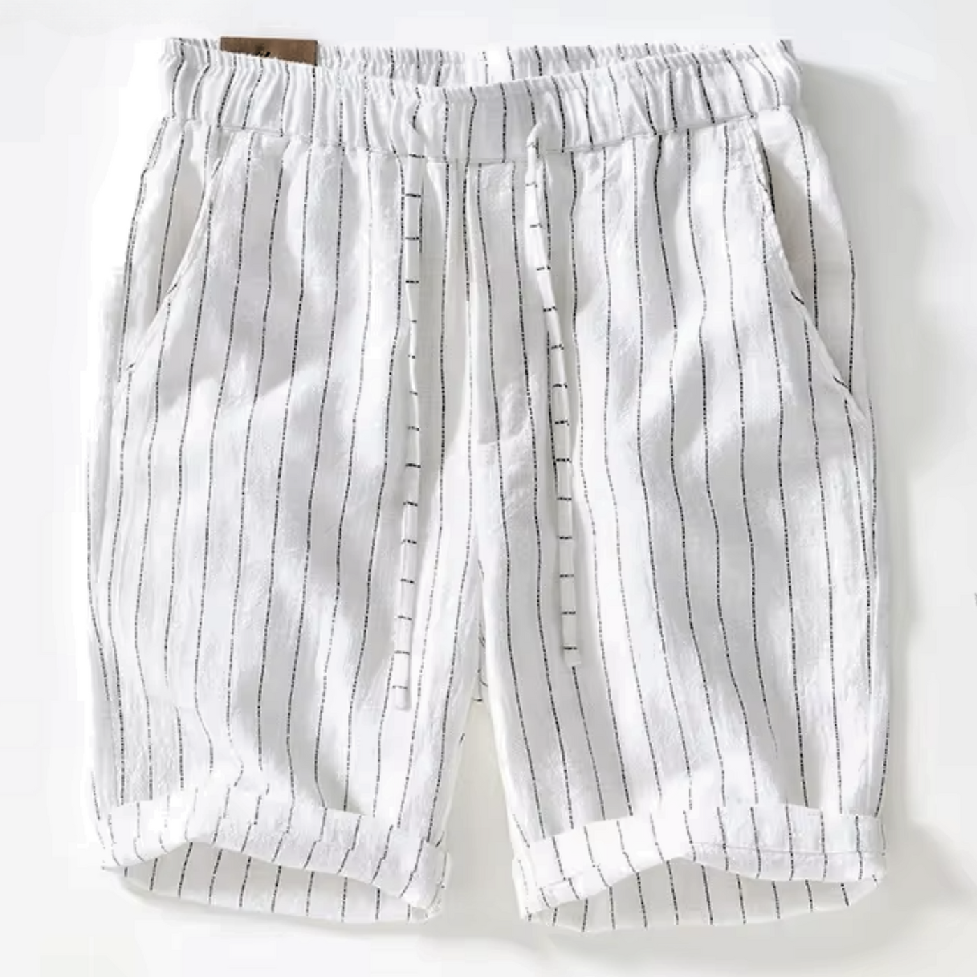Striped Linen Short