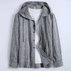Long Sleeve Linen Shirt - Zekira