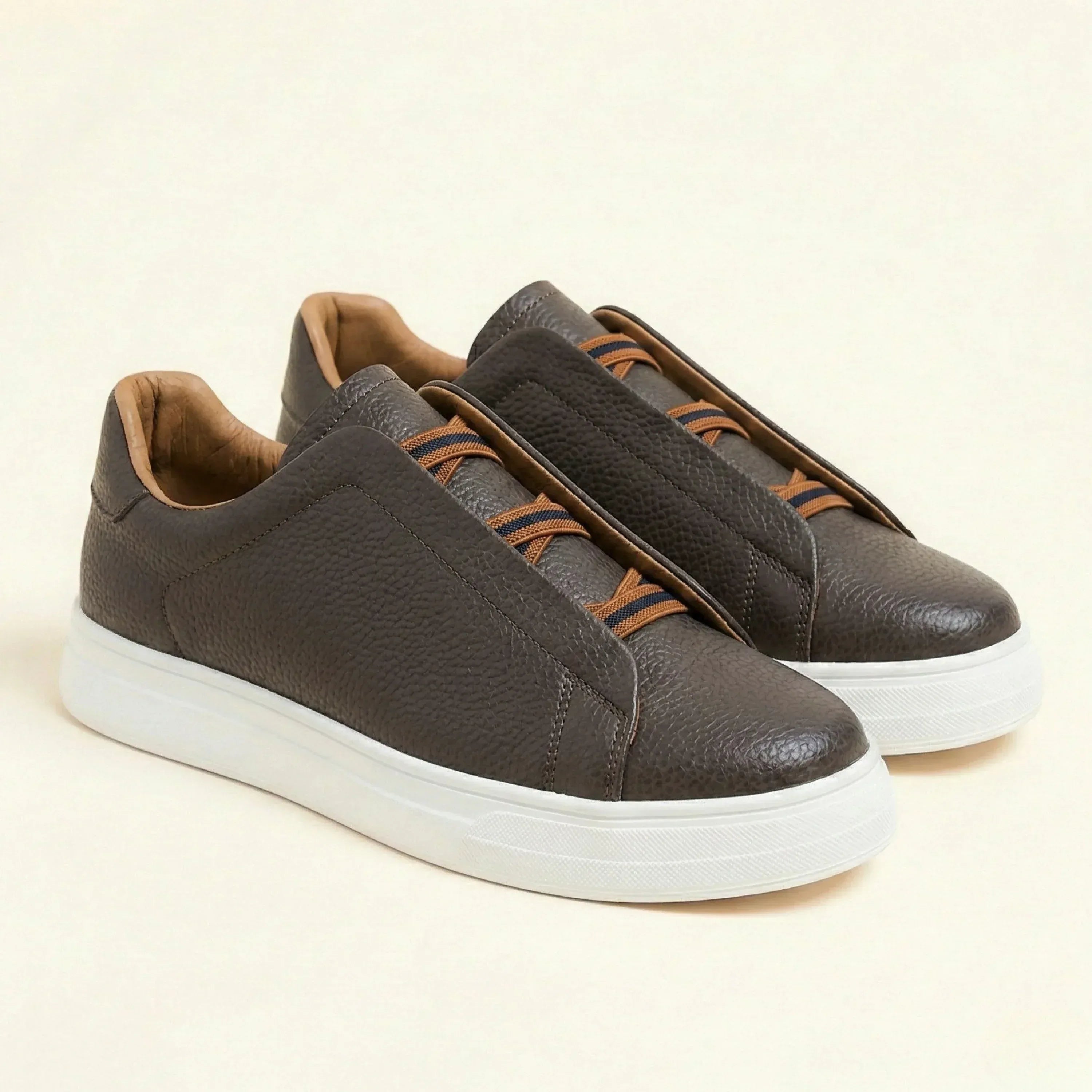 Ezra Leather Sneakers - Zekira