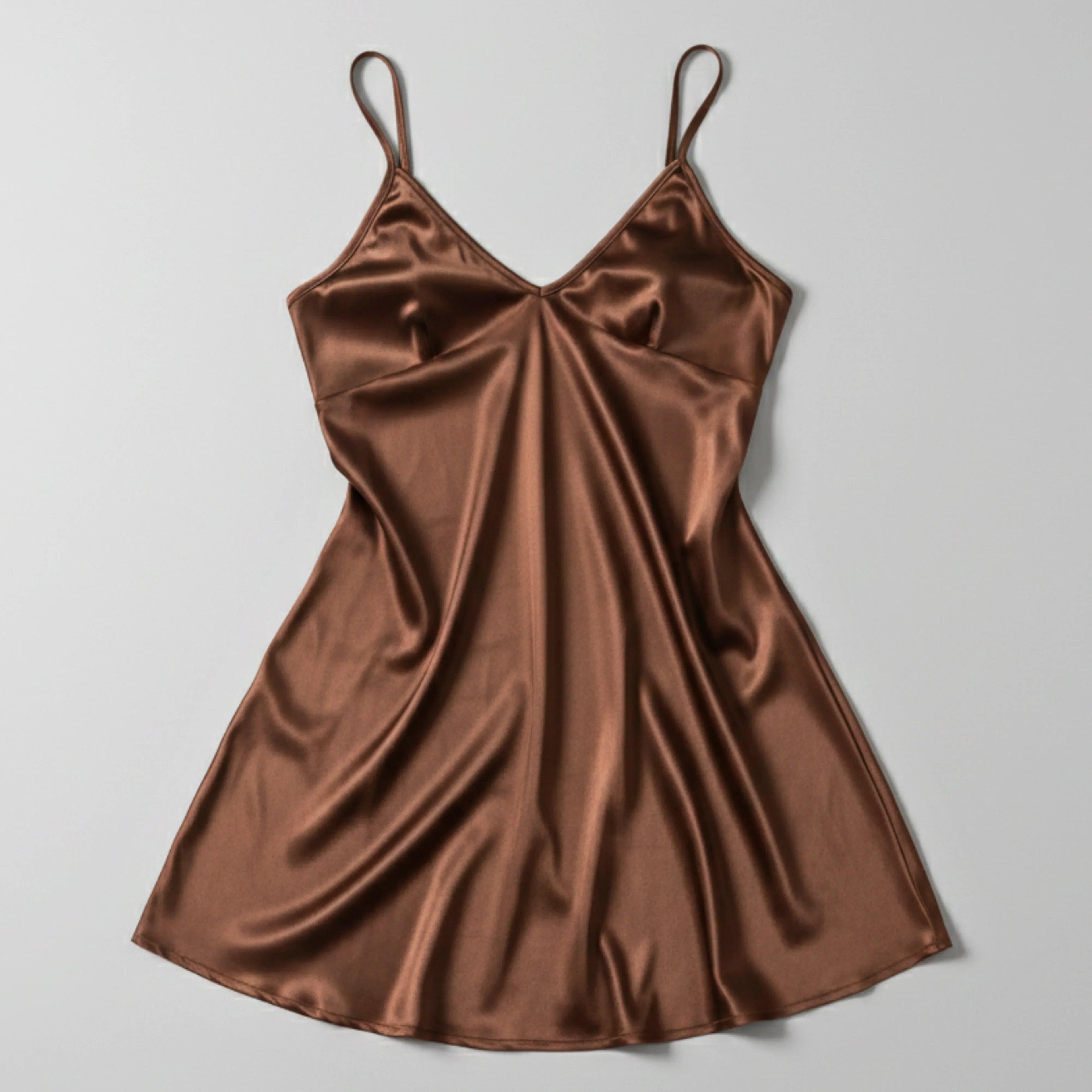 Sexy Silk Nightgown - Zekira