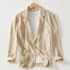 Casual Linen Blazer - Zekira