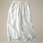 Evelyn Loose Linen Pant - Zekira
