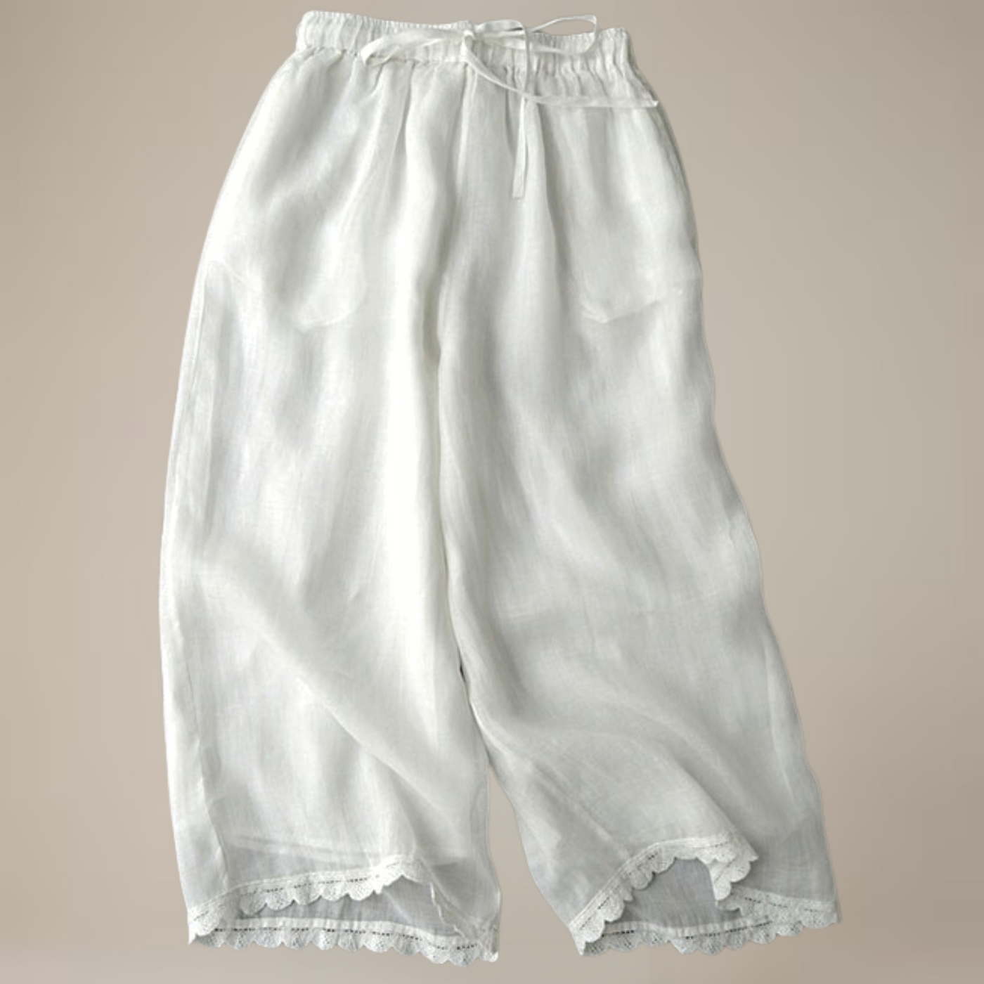 Evelyn Loose Linen Pant