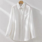 Emma Long Sleeve Linen Shirt - Zekira