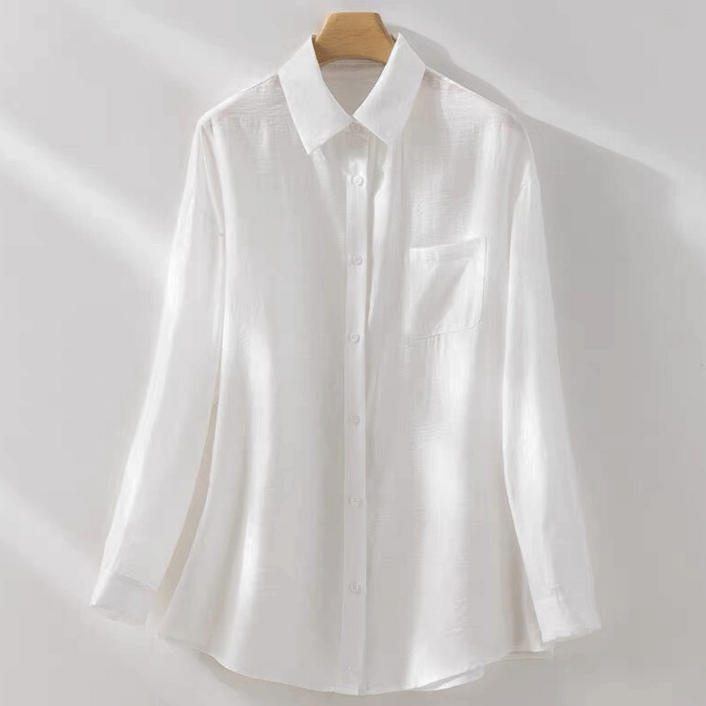 Emma Long Sleeve Linen Shirt
