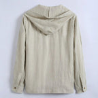 Long Sleeve Linen Shirt - Zekira