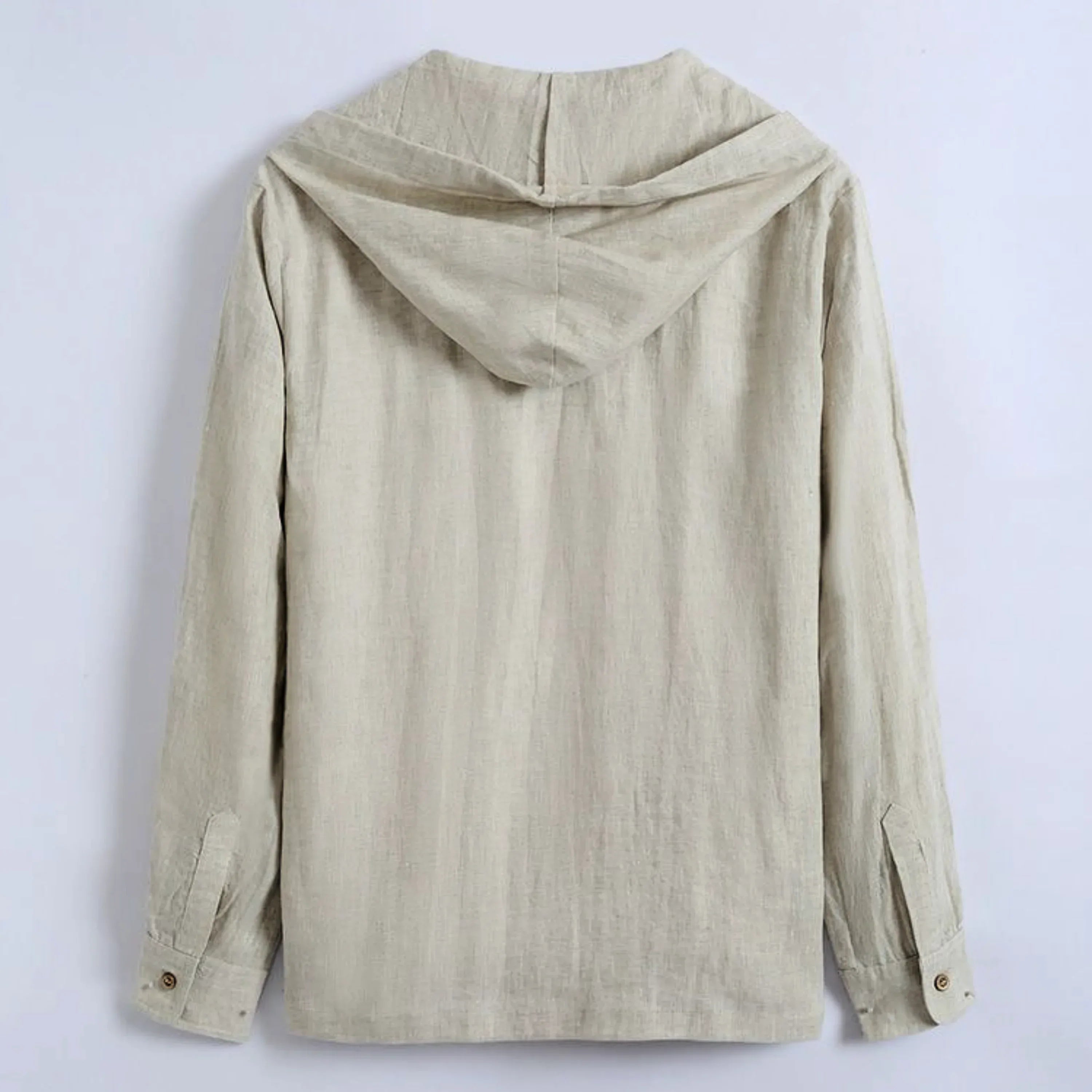 Long Sleeve Linen Shirt - Zekira