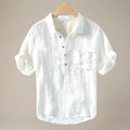 John Striped Linen Shirt - Zekira