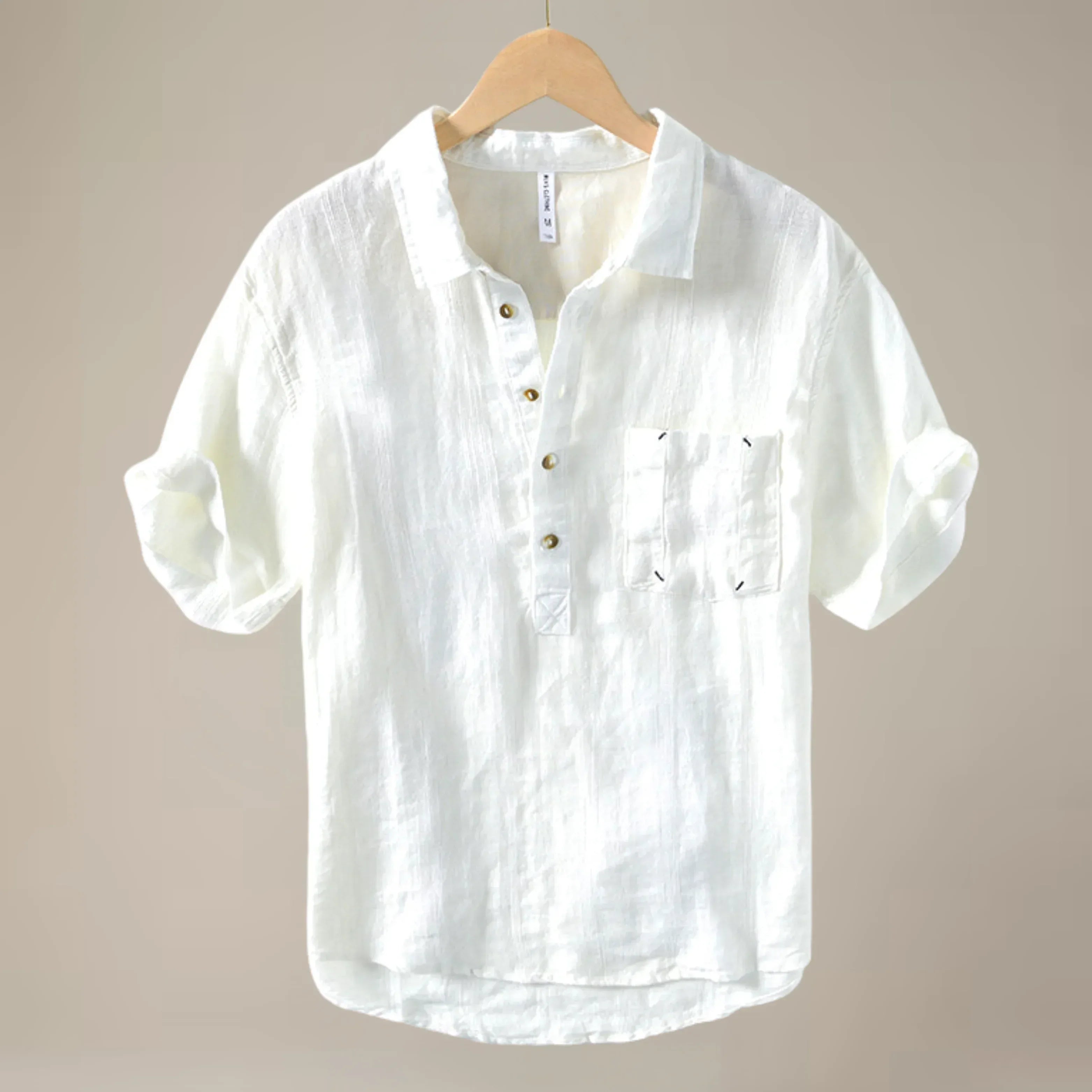 John Striped Linen Shirt - Zekira