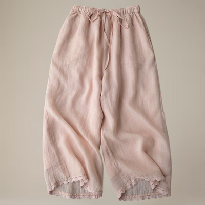Evelyn Loose Linen Pant