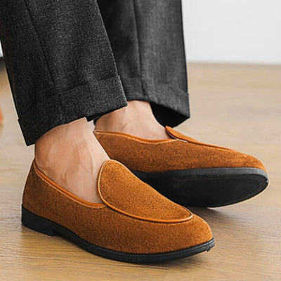 Baker Suede Loafers