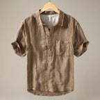 John Striped Linen Shirt - Zekira