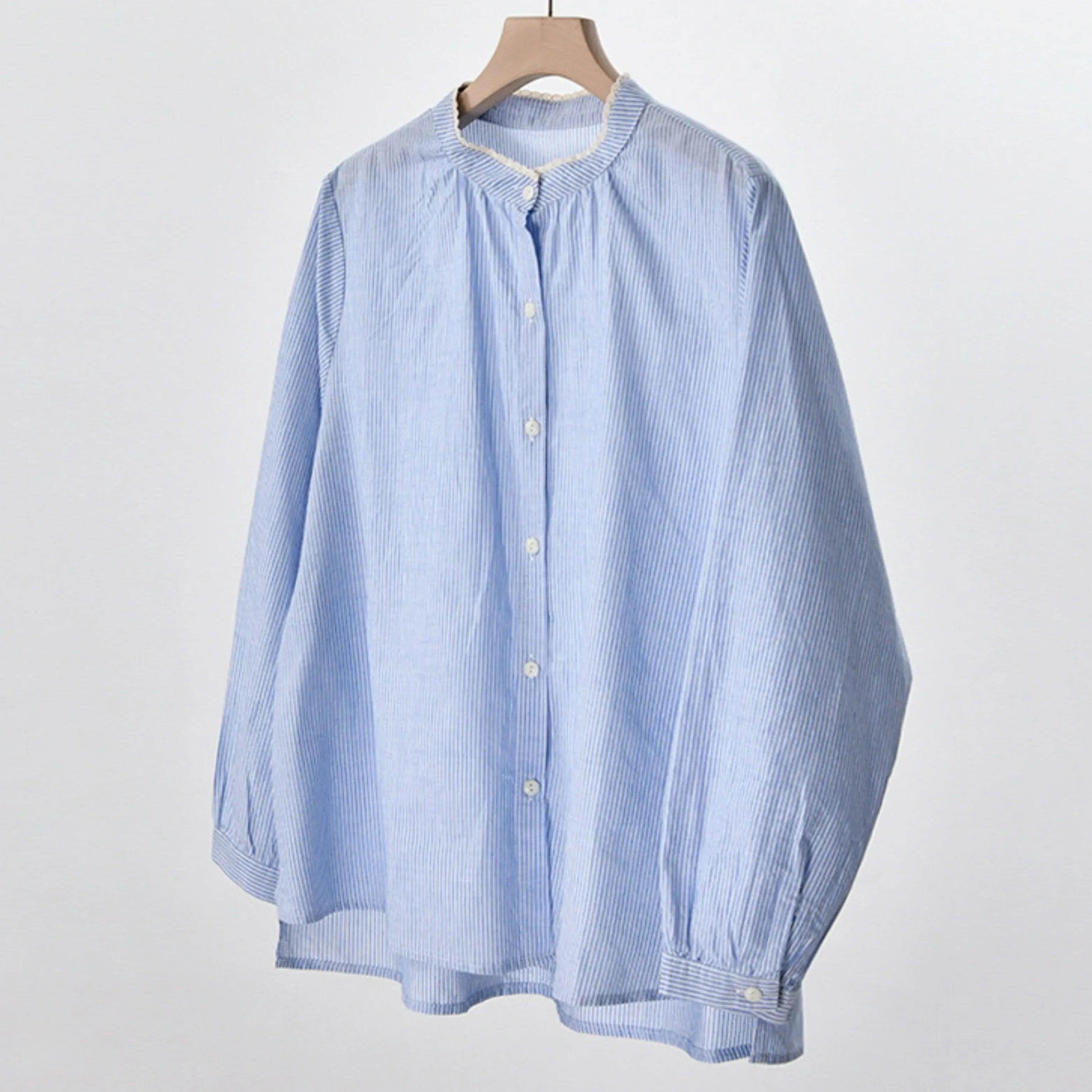 Isabella Classic Fit Cotton Shirt - Zekira