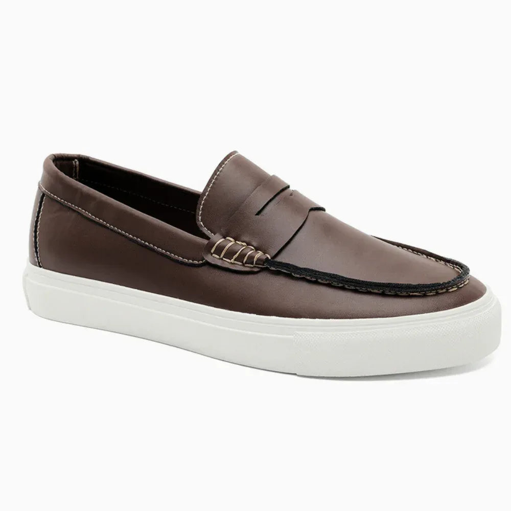 Milo Leather Loafers - Zekira