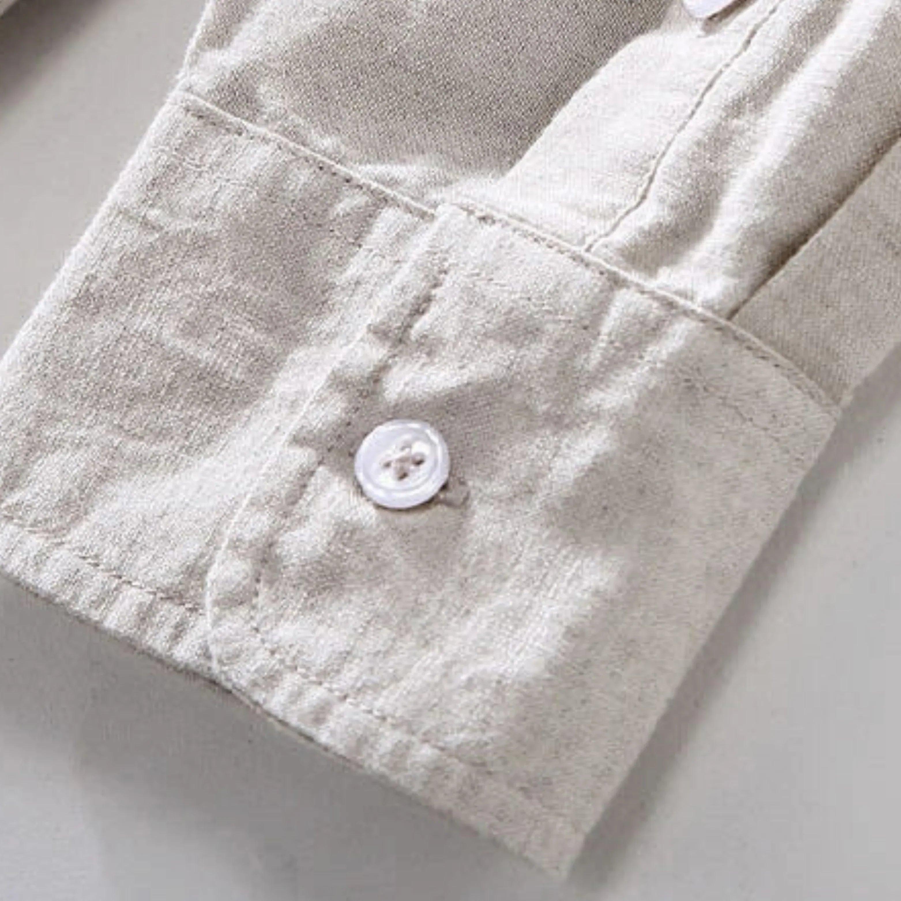 Sand Linen Shirt - Zekira