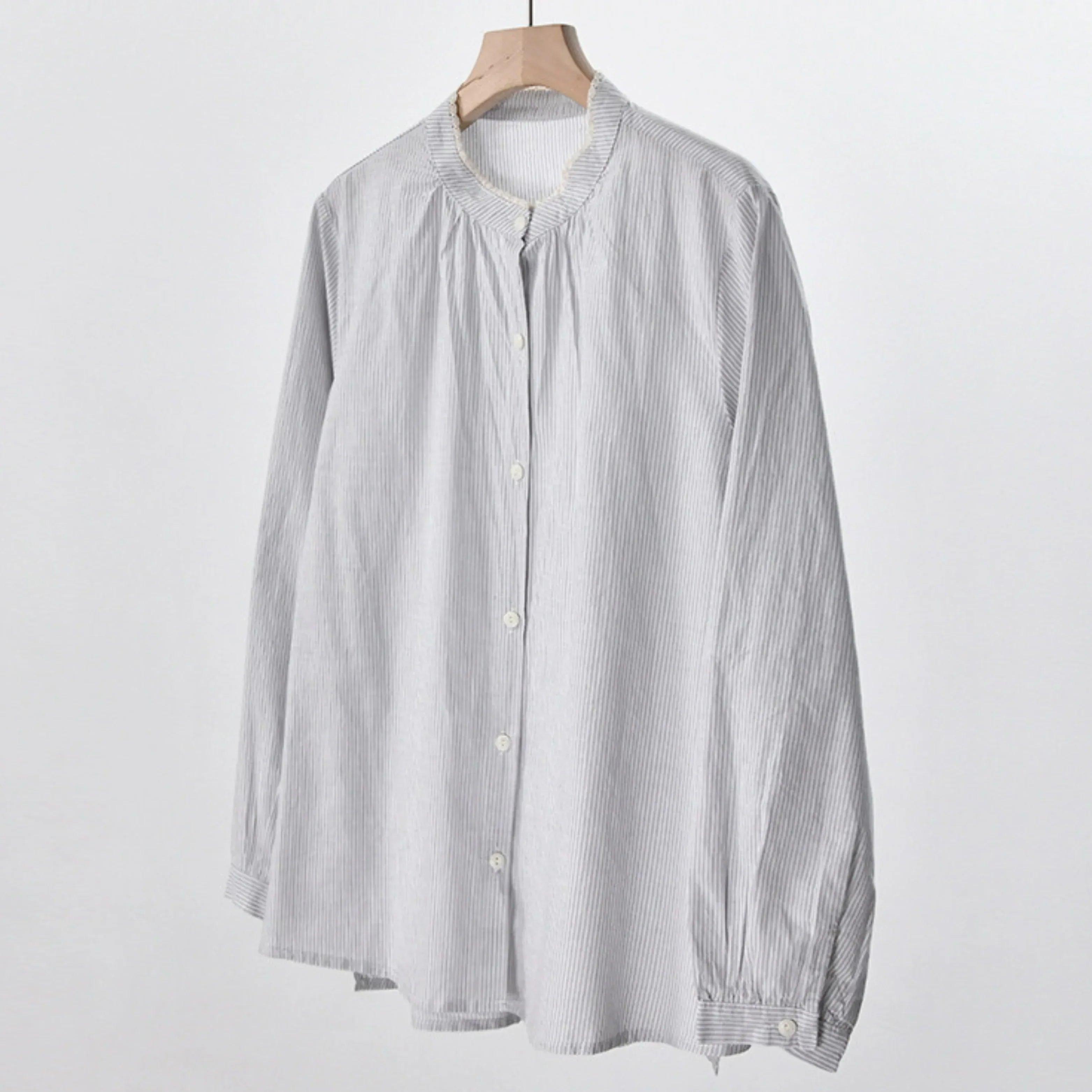 Isabella Classic Fit Cotton Shirt - Zekira