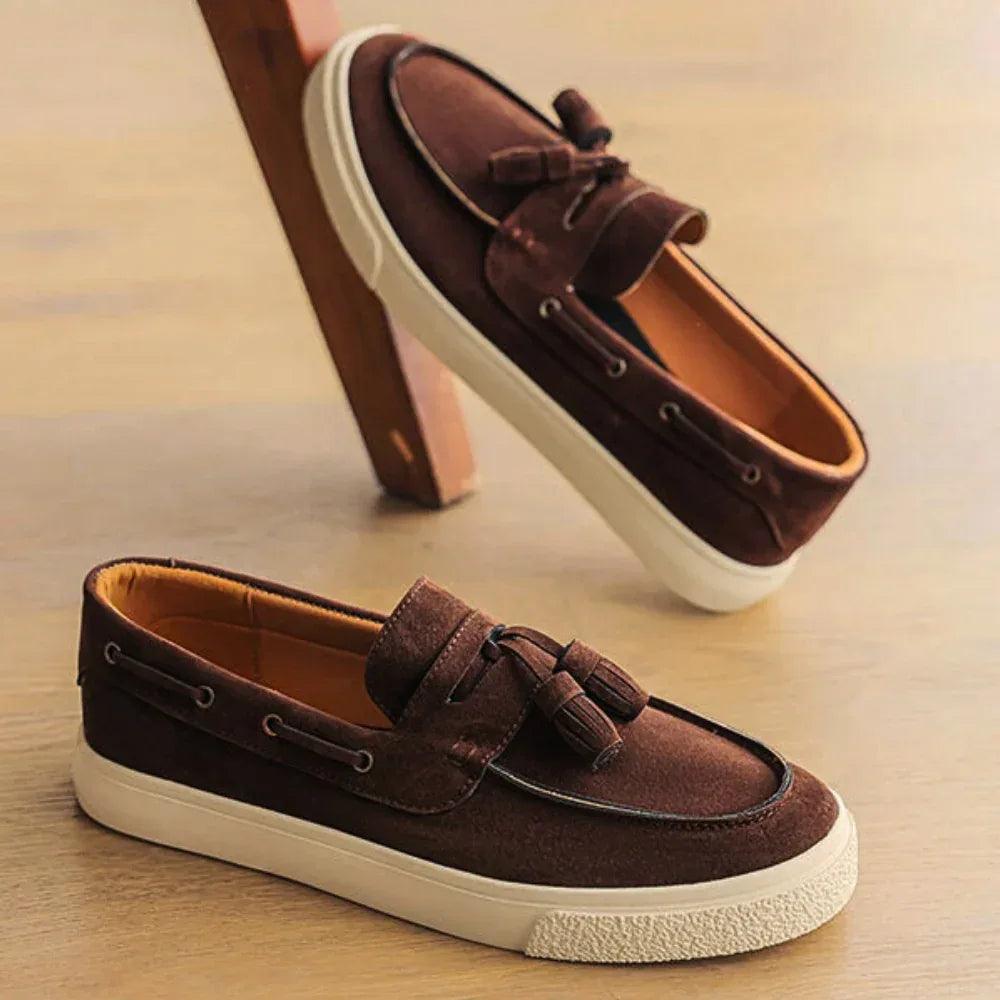 Easton Suede Loafers - Zekira