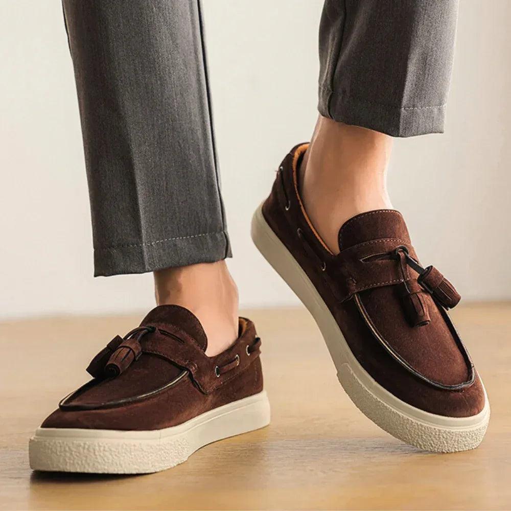Easton Suede Loafers - Zekira