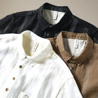 John Striped Linen Shirt - Zekira