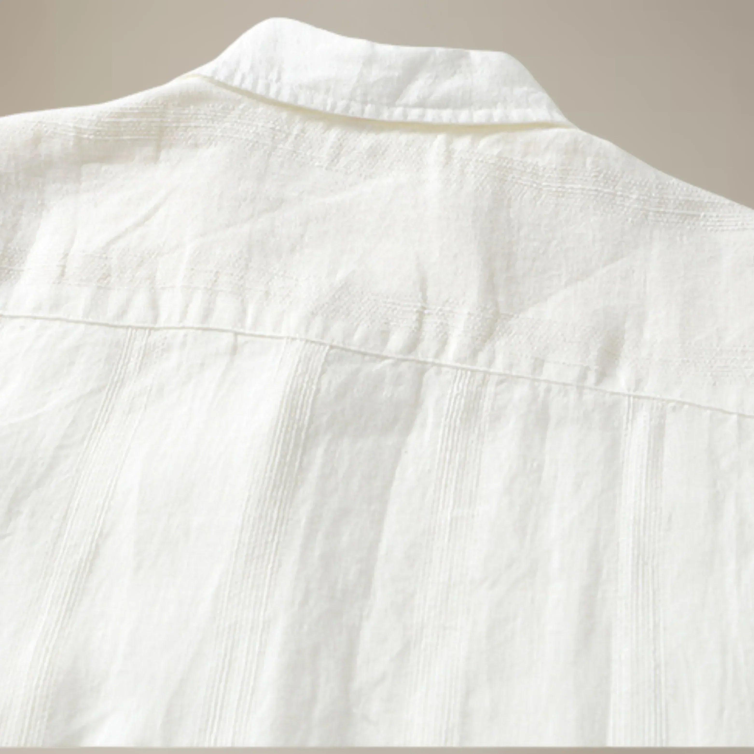 John Striped Linen Shirt - Zekira