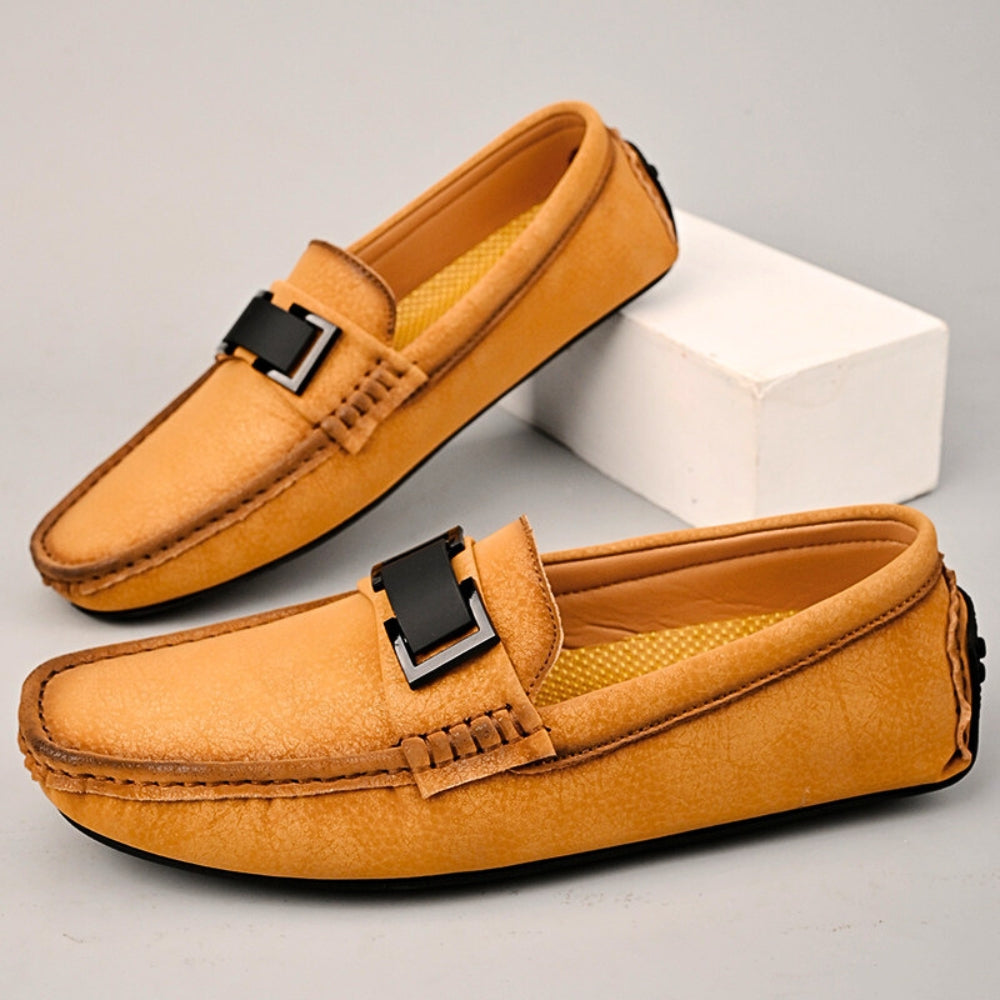 Gael Leather Loafers
