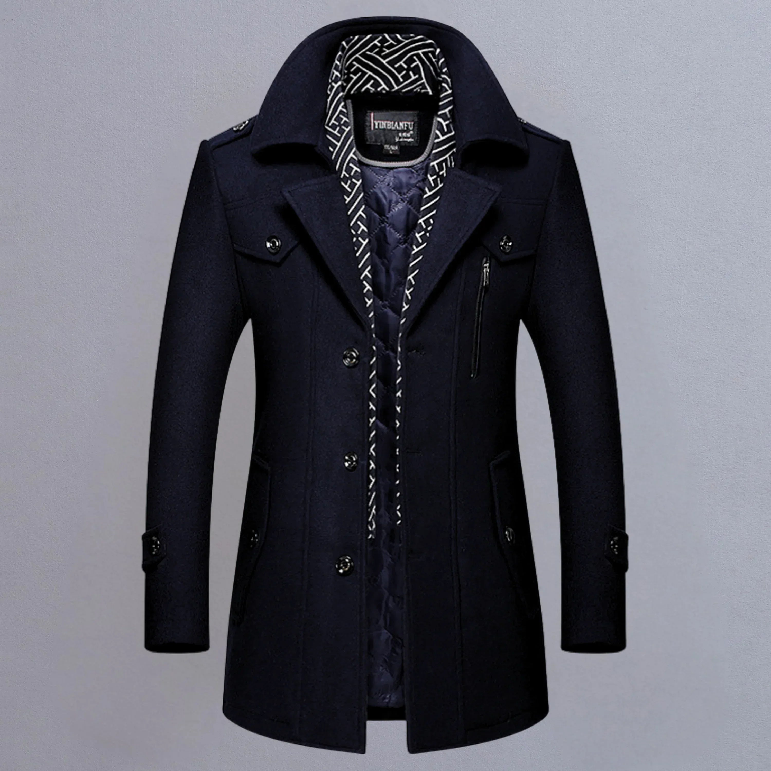 Lewis Wool Coat - Zekira