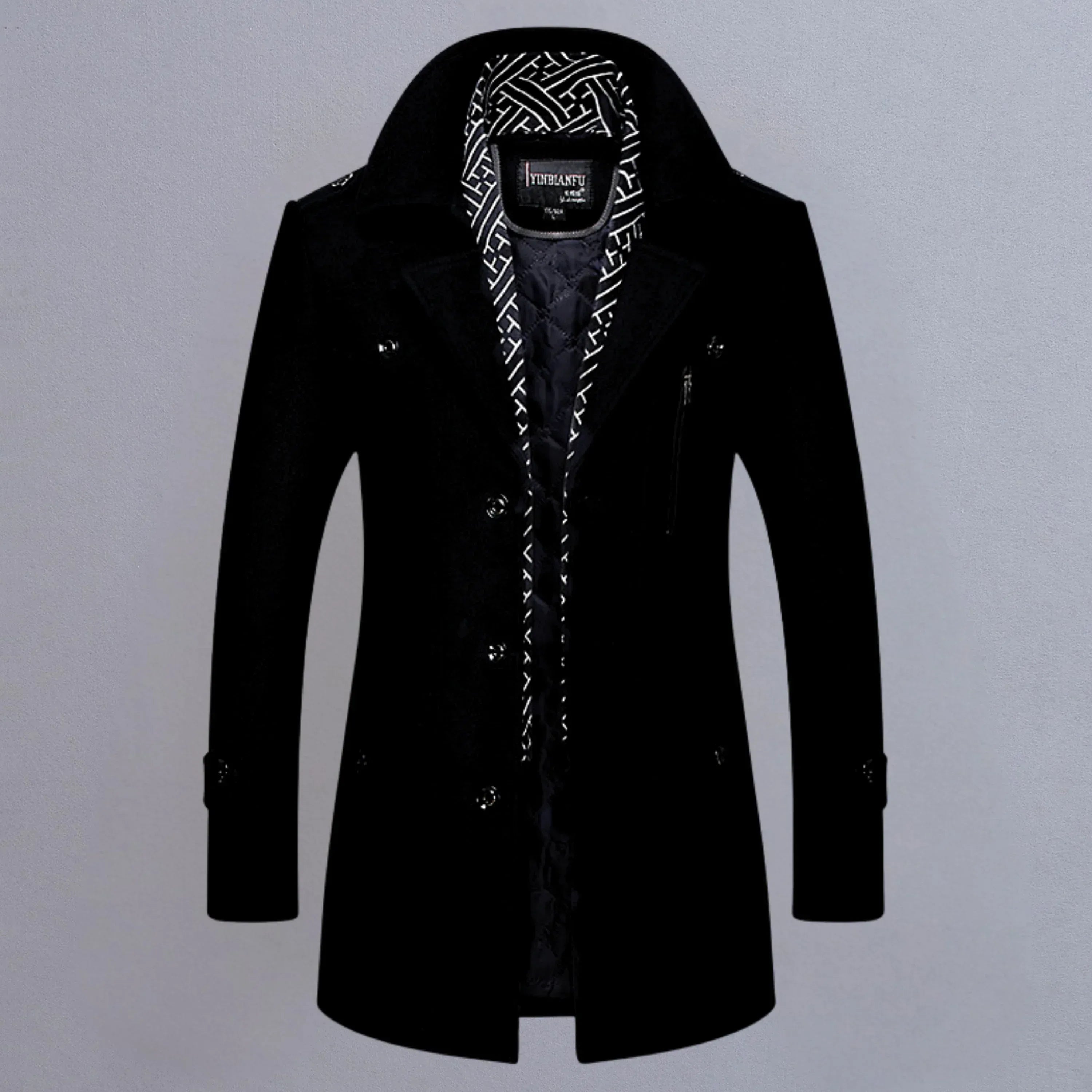 Lewis Wool Coat - Zekira