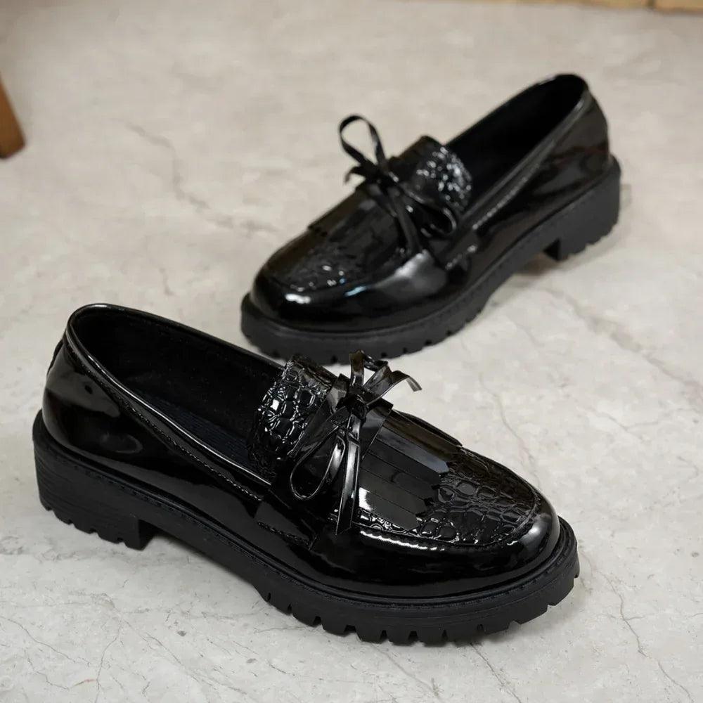 Mary Jane Flat Shoes - Zekira