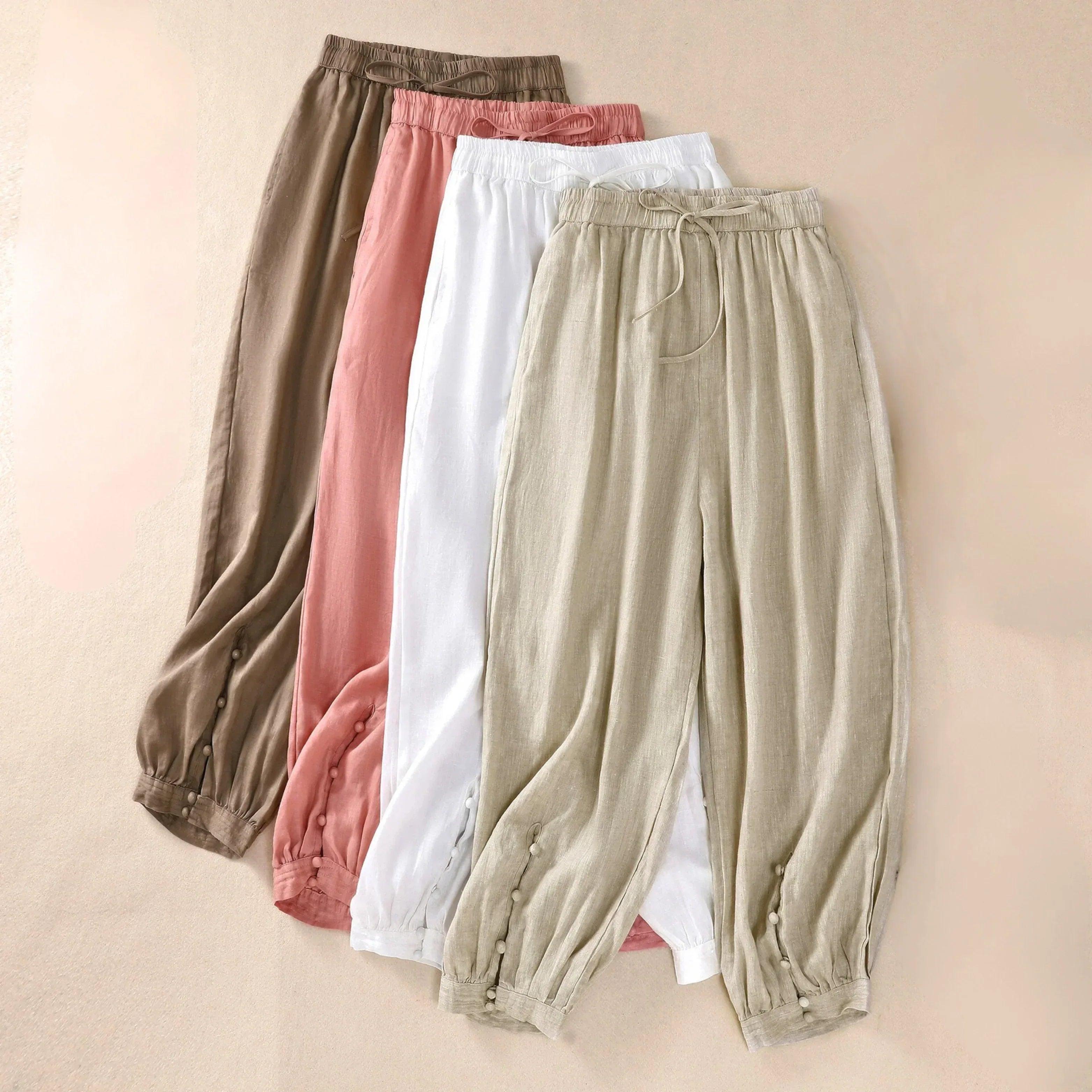 Summer Loose Cotton Pant - Zekira