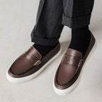 Milo Leather Loafers - Zekira
