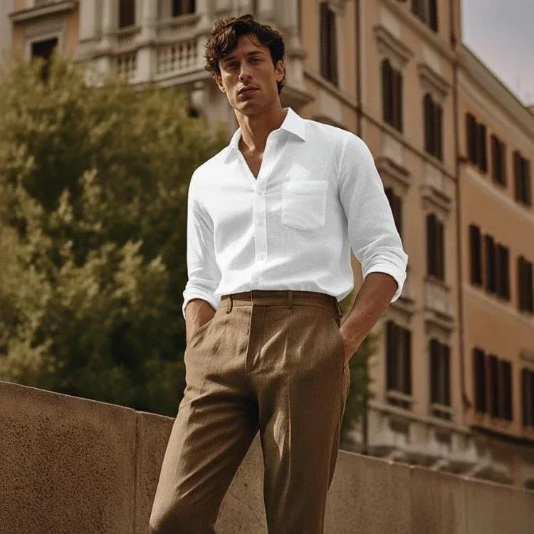 Lanca Linen Shirt - Zekira